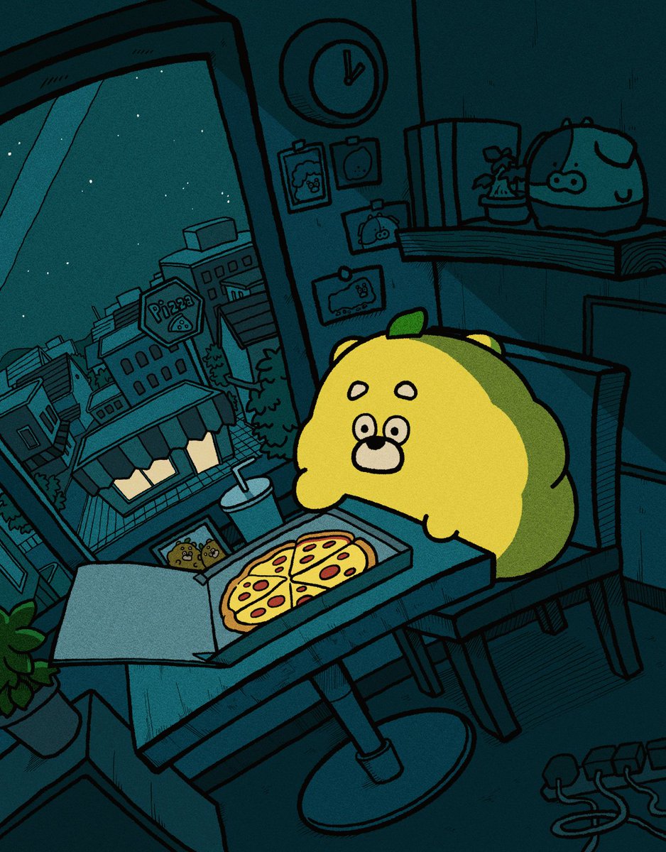 Post by ひろくま on X: ごほうび🍕