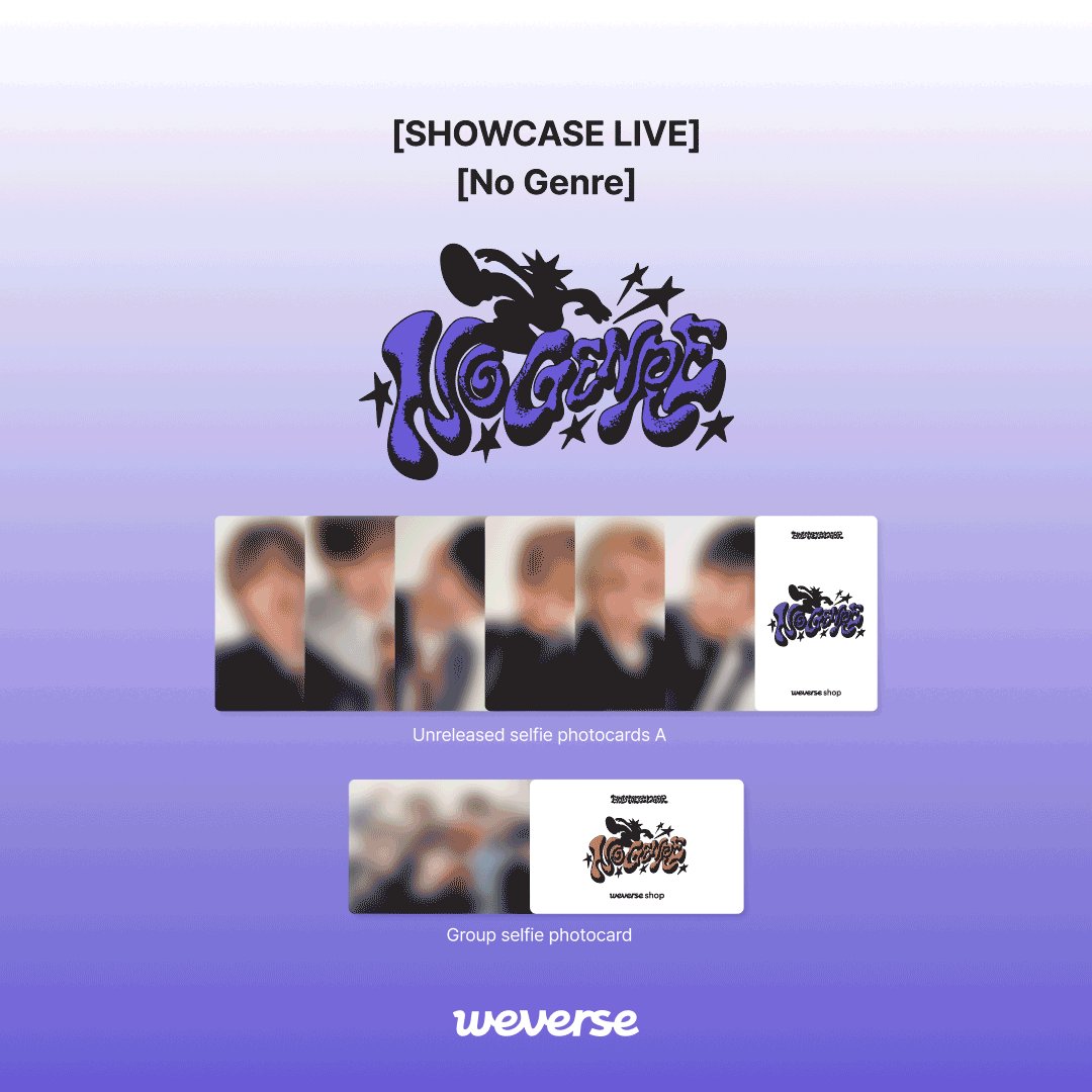 Boynextdoor No Genre ショーケース 参加特典セット BOYNEXTDOOR 4th EP『No Genre』限定特典付きで販売決定 購入