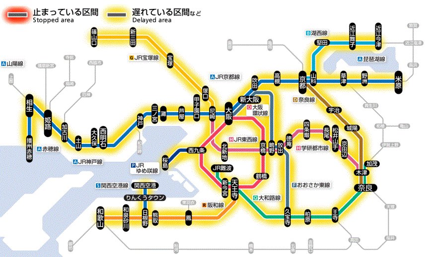 奥*濃様 JR西日本　路線図（阪和線、関西空港線）アクリル板　枠付き 奥*濃様 JR西日本 路線図（阪和線、関西空港線）アクリル板 枠
