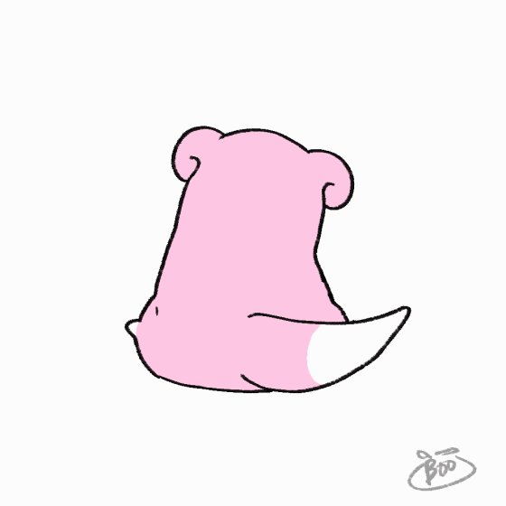ヤドンちゃん なかよしヤドン〗 ヤドンちゃんたち、ぴっとりと仲良し