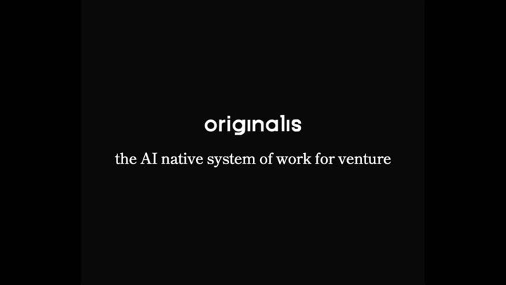 Introducing @OriginalisAI — the AI native system of work for venture, designed to drive conviction w