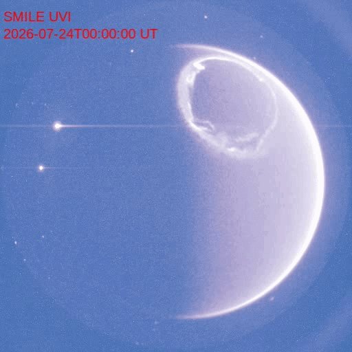 Smile’s first ultraviolet footage shows auroral substorm